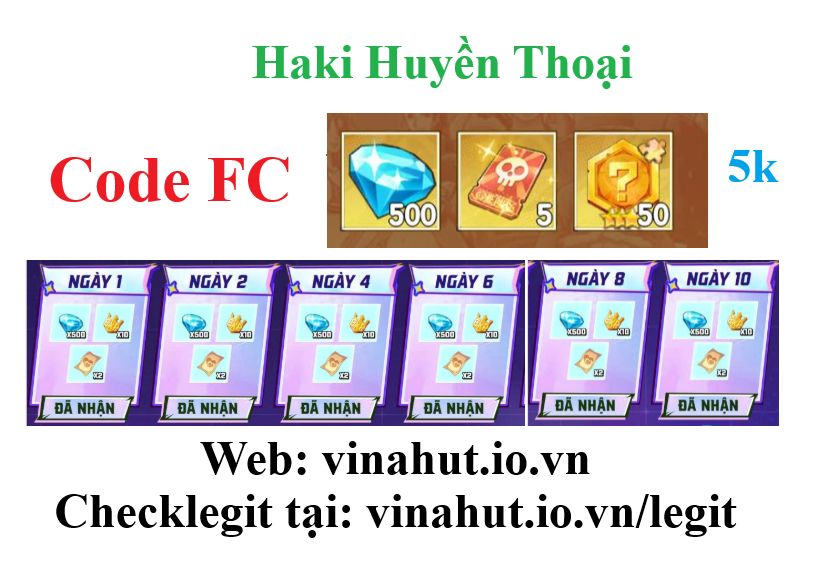 Code Haki Huyền Thoại